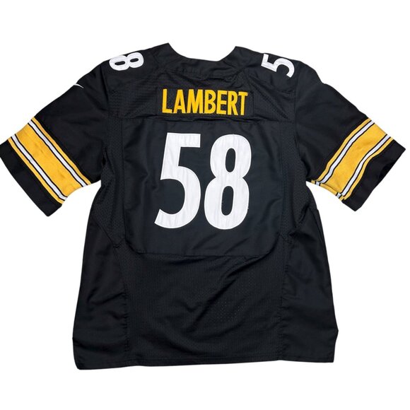 NFL Mitchell Ness Jack Lambert Jersey 52 Pittsburgh Steelers Sports - Picture 2 of 4